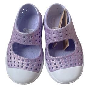 Native Juniper Bling‎ Purple Sparkle Shoes Size 5 NWT